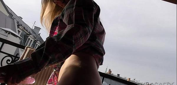  young jete karre risky outdoor masturbation exhibitionist at heart